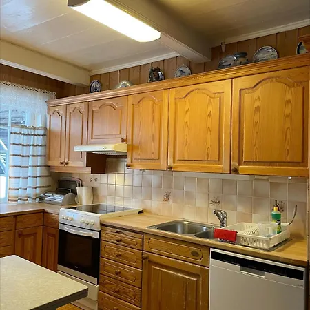 Koselig Tømmerhus På Gammel Gård I Skåbu Feriehus *